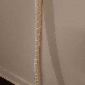 Carved Willow Walking Sticks