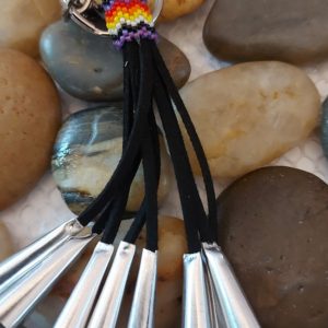 Fringed Keychain-Assorted Colors